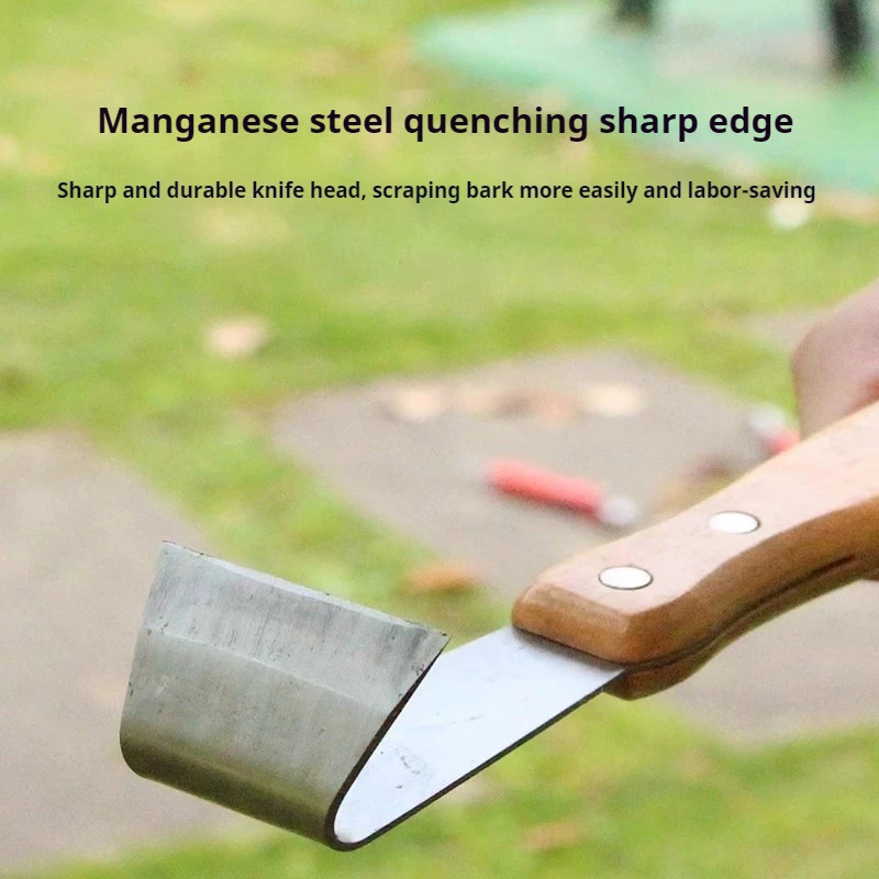 Multipurpose Garden Tools: Bark Scraper & Grafting Knife for Efficient Necrotic Bark Removal, Fruit Tree Peeling, and Care