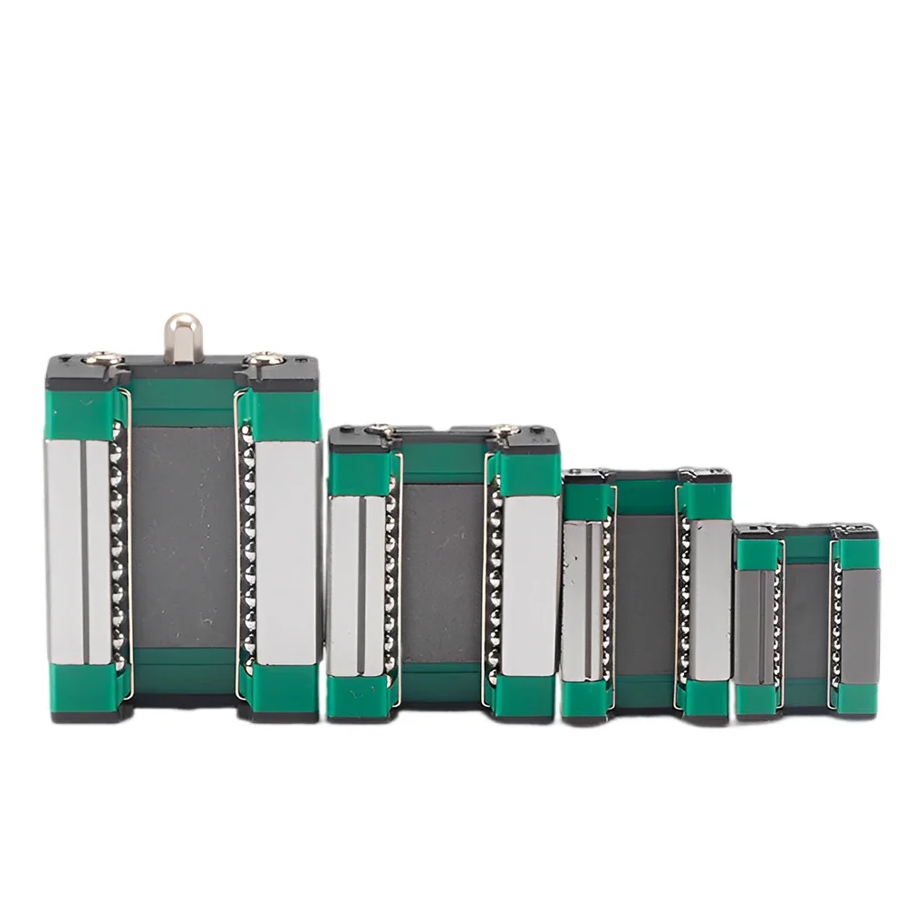 Linear Guide Rail MGN7 MGN9 MGN12 MGN15 Mini Bearings  1Pcs MGN Linear Guide + 1Pcs MGN Slider Linear Rail Router 100-600MM