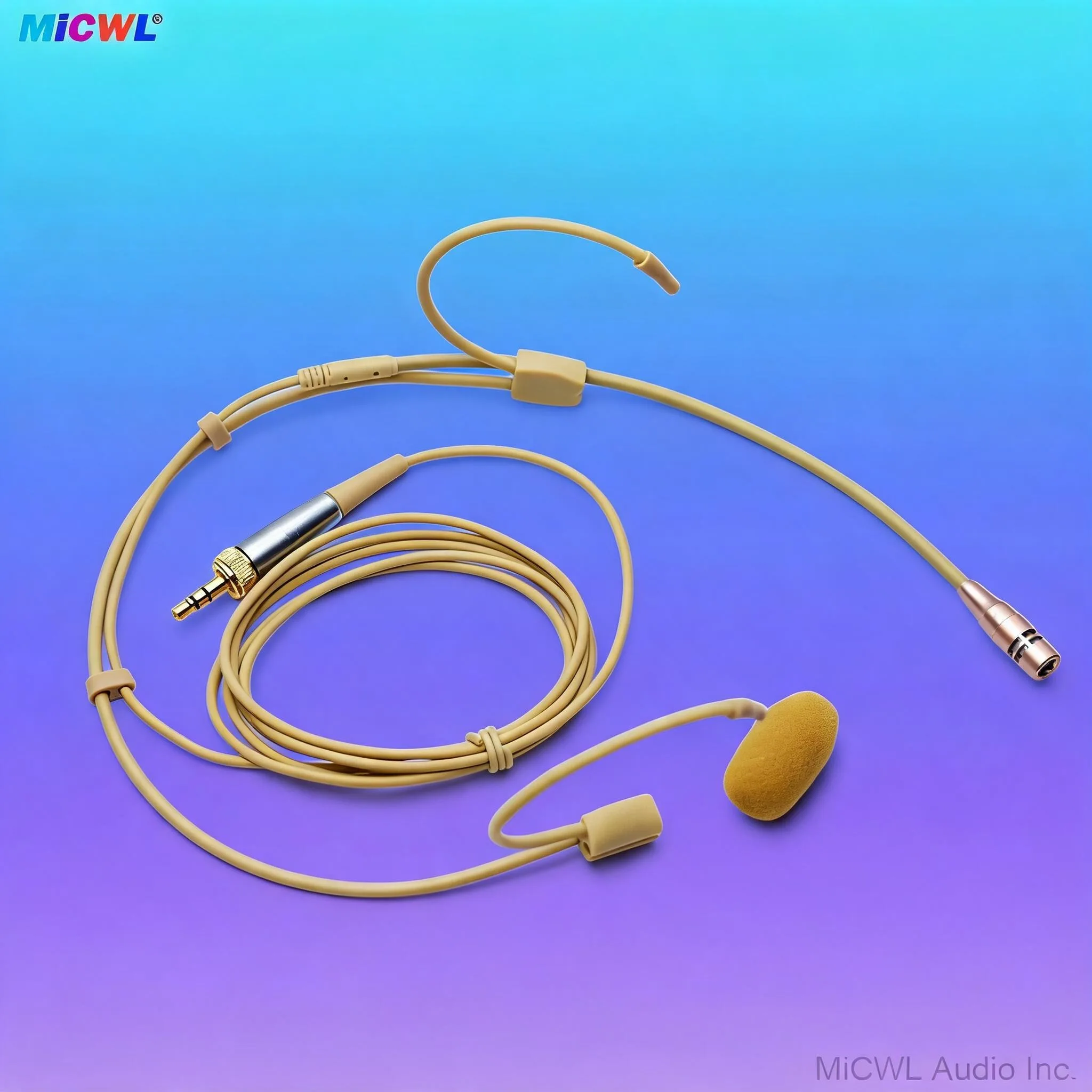 DH60 Cardioid Headset Microphone Lightweight Vocal Mic for Shure Sennheiser AKG Wireless Bodypack Transmitters view 2