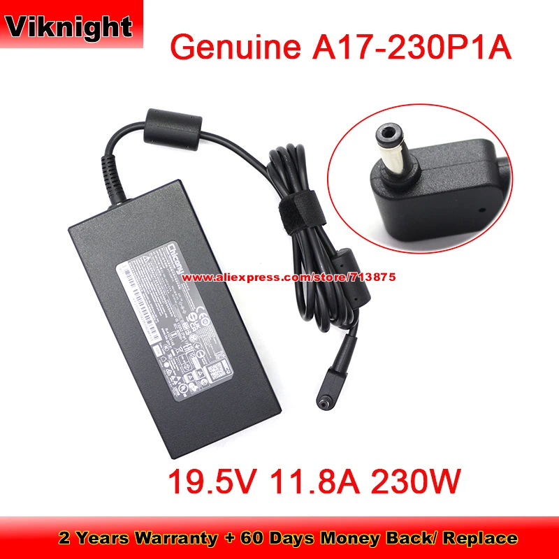

Genuine A17-230P1A CHICONY Ac Adapter For Acer Gaming Laptop Up/N A230A033P 19.5V 11.8A 230W with 5.5X1.7mm Tip