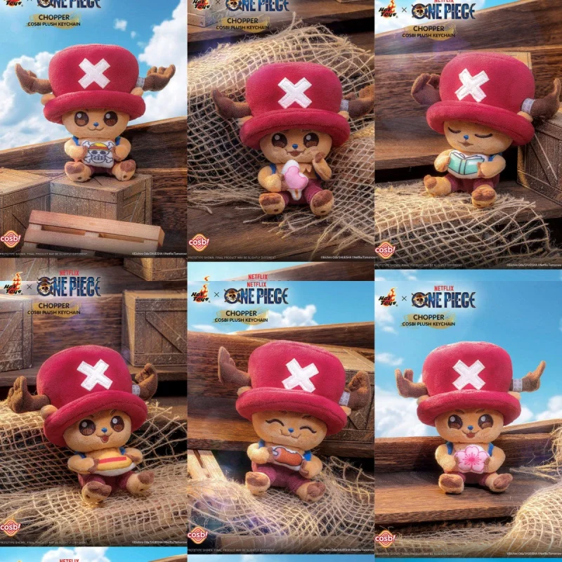 

In Stock Genuine Hot Toys Cosbi One Piece Tony Chopper Keychain Blind Box Anime Pendant Charm Collect Toy Trendy Birthday Gift
