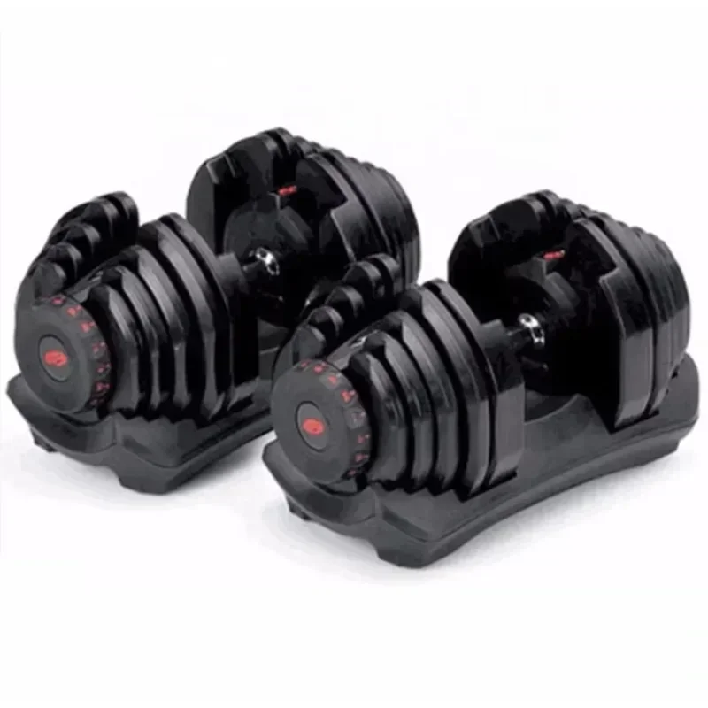 Adjustable Dumbbell Set 90lb /40kg Workout Weight Lifting Muscle Exercise Home Gym Fitness Equipment Hot sales