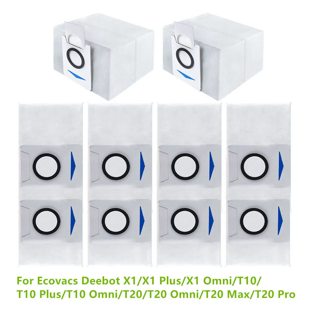 

Пылесборники для Ecovacs Deebot X1/X1 Plus/X1 Omni/T10/T10 Plus/T10 Omni/T20/T20 Omni/T20 Max/T20 Pro, 10 шт., запчасти для пылесоса