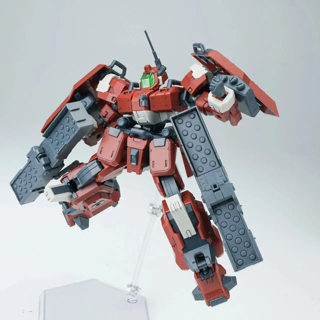 1/144 Military Mech Action Figure Sheik Mainland Ultra Trooper Blast Demon, Full Equip Accessories, Collectible Model Gift