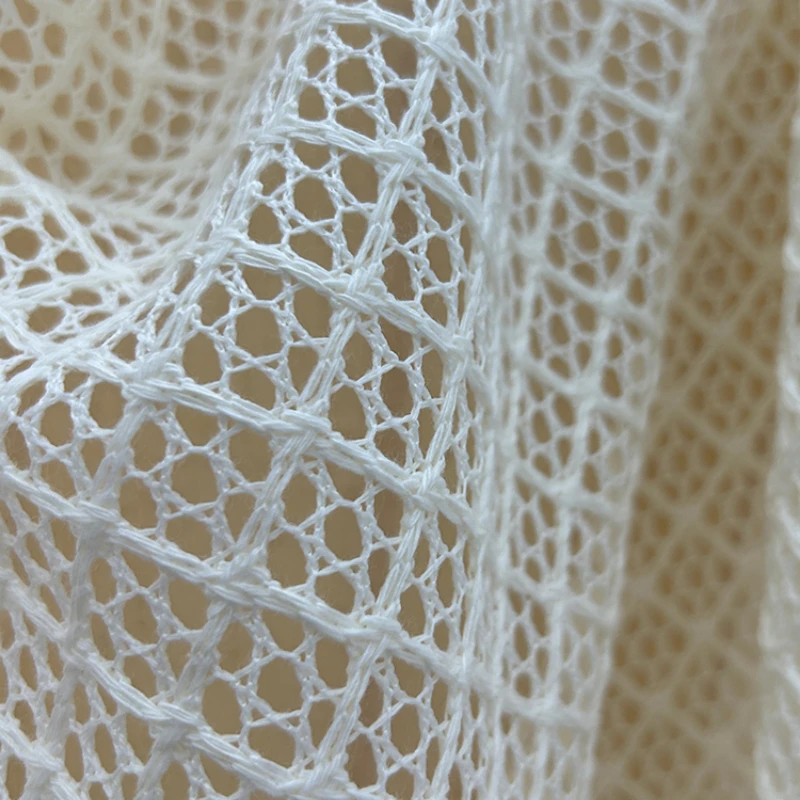 Lace Mesh Fabric for Fishing Net Wedding Dress Accessories Fashion Designer Diy Sewing Material Cloth Handmade Wholesale