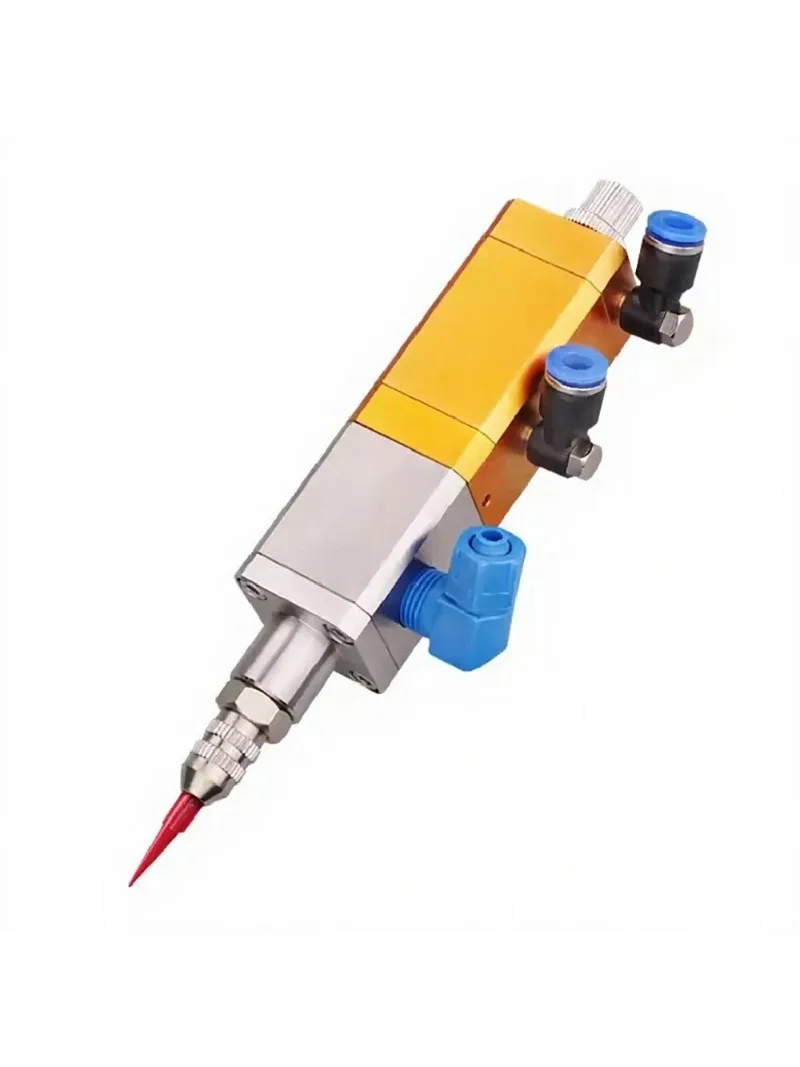 Precision Single Liquid Dispensing Valve High Flow Silicone UV Gel Dispenser with Back-Suction Adjustable Flow