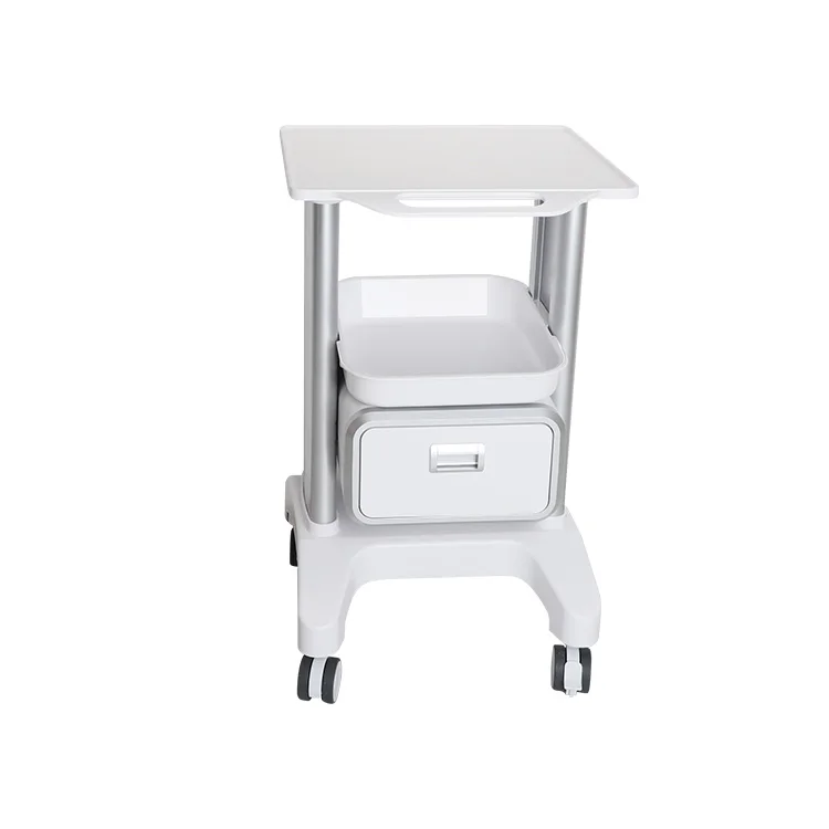 Professional Physiotherapy Laser Spa Machine, Mobile Trolley Cart, Beauty Salon Equipment, Dental Clinic Storage, Portable Stand