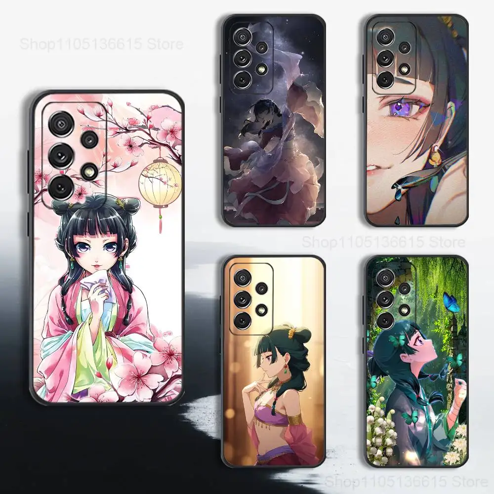 

A-Apothecary Diaries MaoMao Phone Case For Samsung S25,S24,S23,S22,S21,S20,S10,Ultra,Plus,Lite,FE,Soft Silicone Black Cover