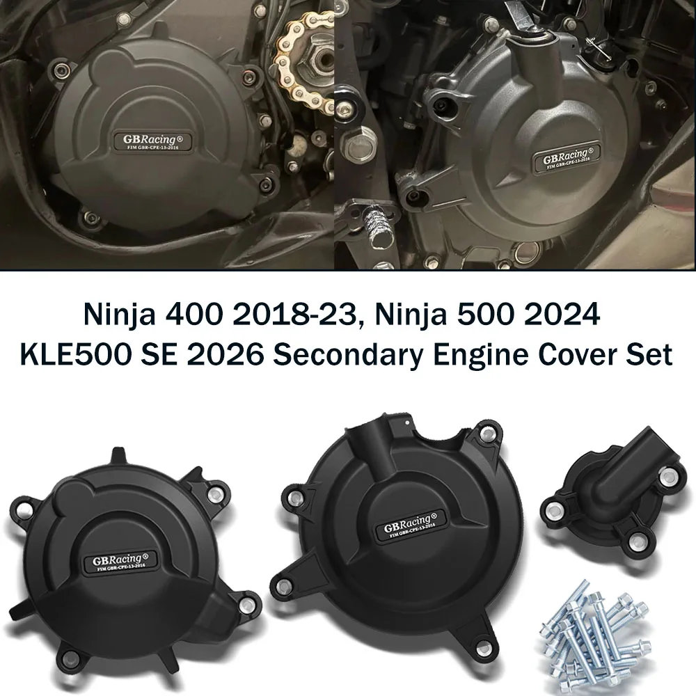 KLE500 SE 2026 Motorcycle Engine Protective Cover For KAWASAKI Ninja 400 2018-2023 Z400 2019-2023 Ninja 500 2024 Engine Guard
