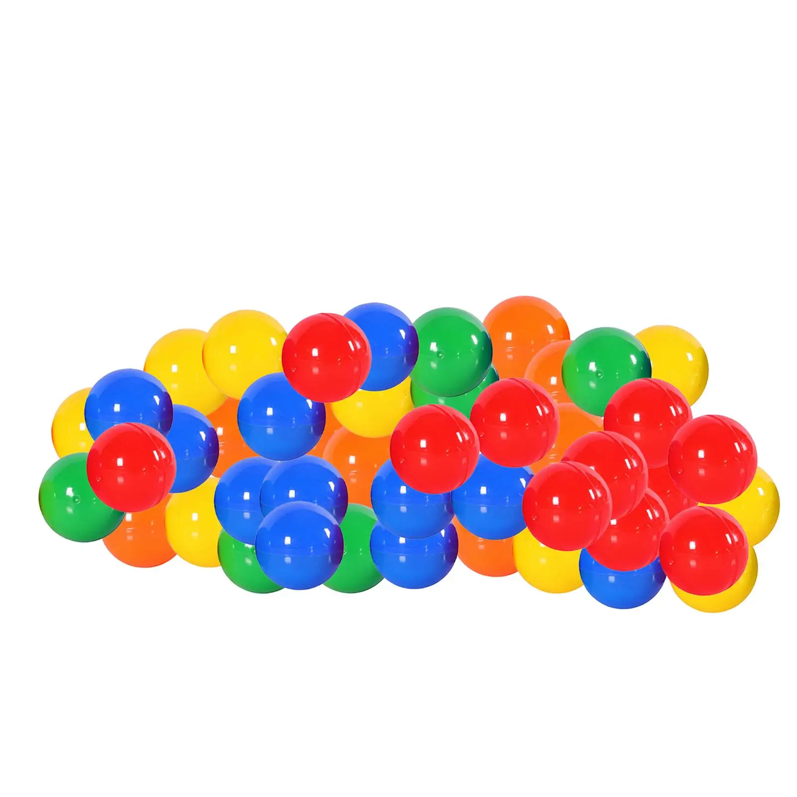 50Pcs Bingo Ball Tally Ball Durable Universal Opening Fitments Lottery Balls