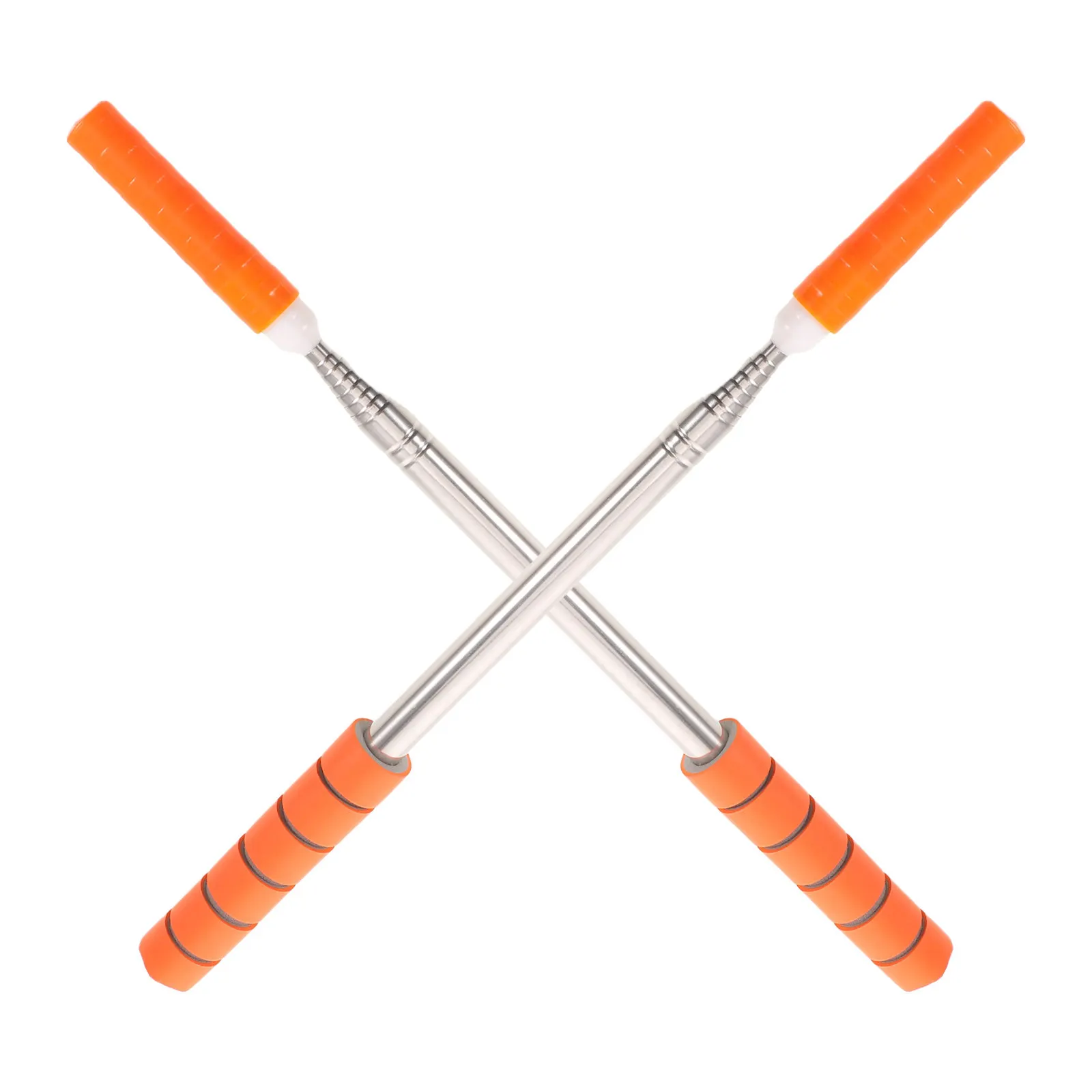 2Pcs Telescopic Chalk Holder Extension Pole Adjustable for Chalkboard Wall Sketching Tool Classroom Mural Chalk Drawing Support