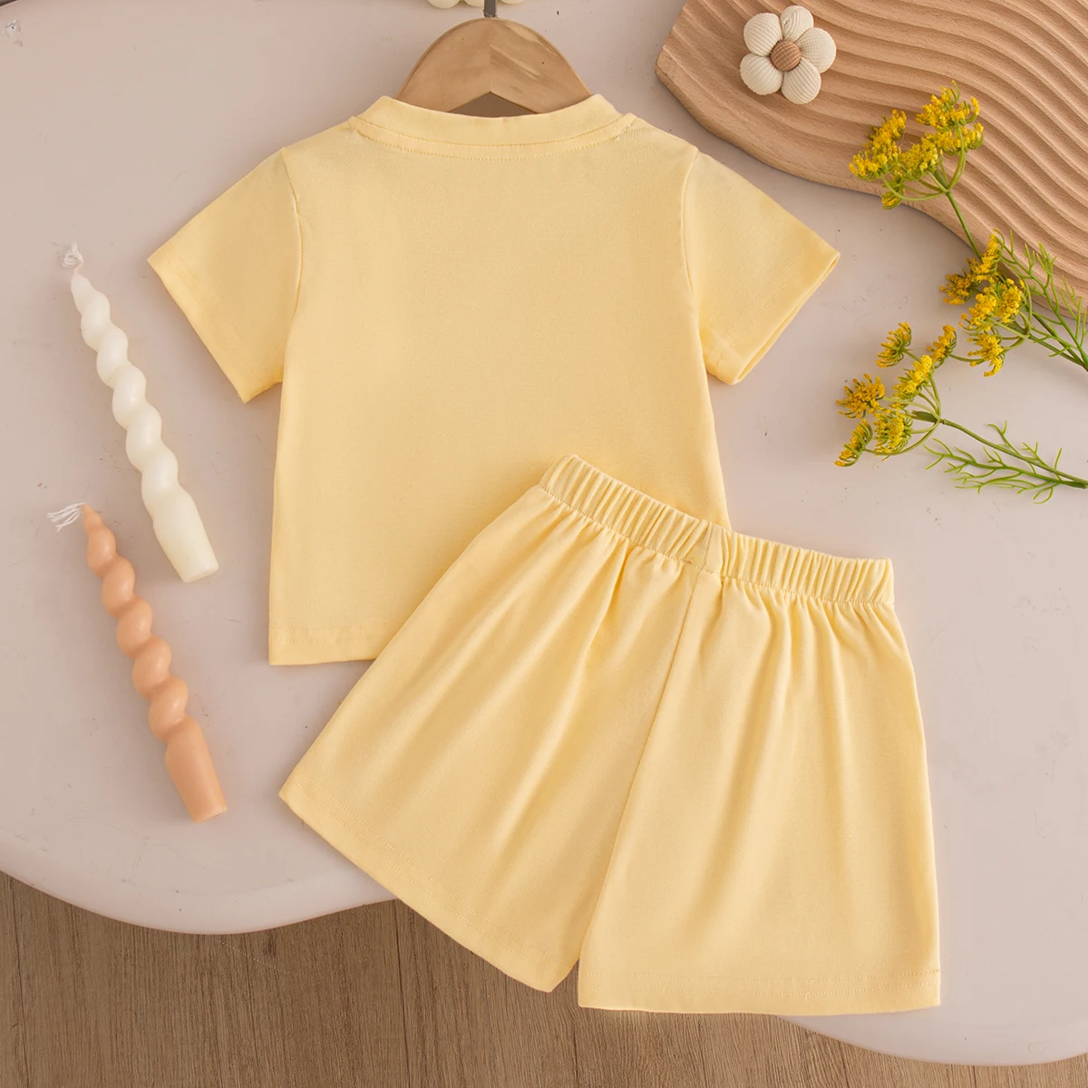 Baby Girl Set Summer Solid-Col - огляд і ціна Baby Clothing Clearance