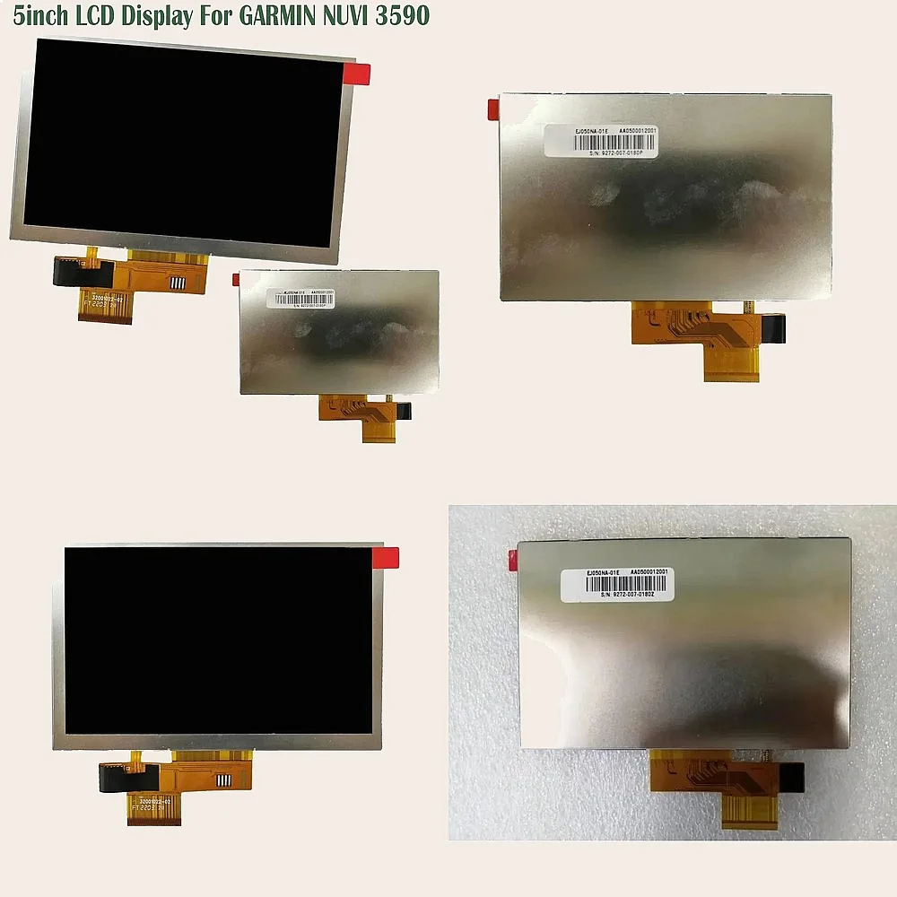 EJ050NA-01E 5 Inch LCD Display Replacement for Garmin Nuvi 3590 Car GPS Navigation Screen