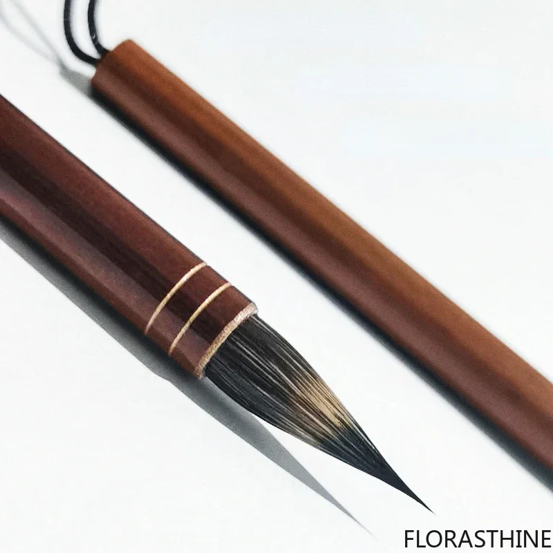 Rabbit Hair Brush Chinese Calligraphy Brush Pen Professional Small Level Regular Script Creation Copy Scriptures Supplies