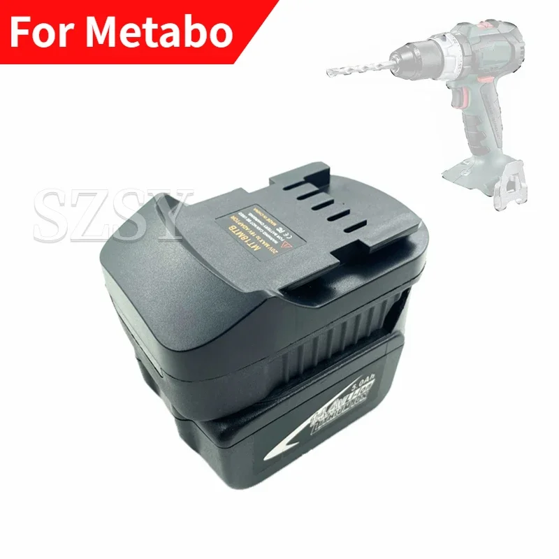 MK18MTB Battery Adapter Converter Use For Makita 18V Li-Ion Battery Converter to For Metabo 18V Lithium Electric tools Batteries