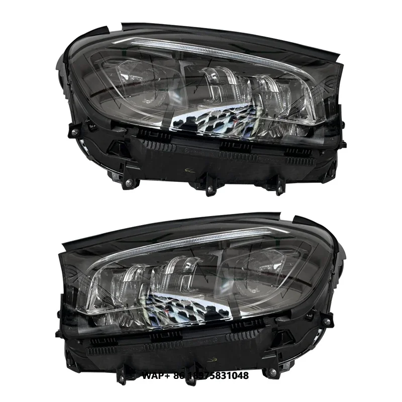 

for 1679068306 Plug and Play GLS W167 LED Headlight Car Accessories Left Right Lights Head Lamp