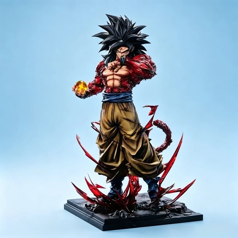

Anime Dragon Ball Z Ssj4 Goku Figure Replaceable Hands Super Saiyan 4 Goku Pvc Action Figures Collection Model Toys Gifts