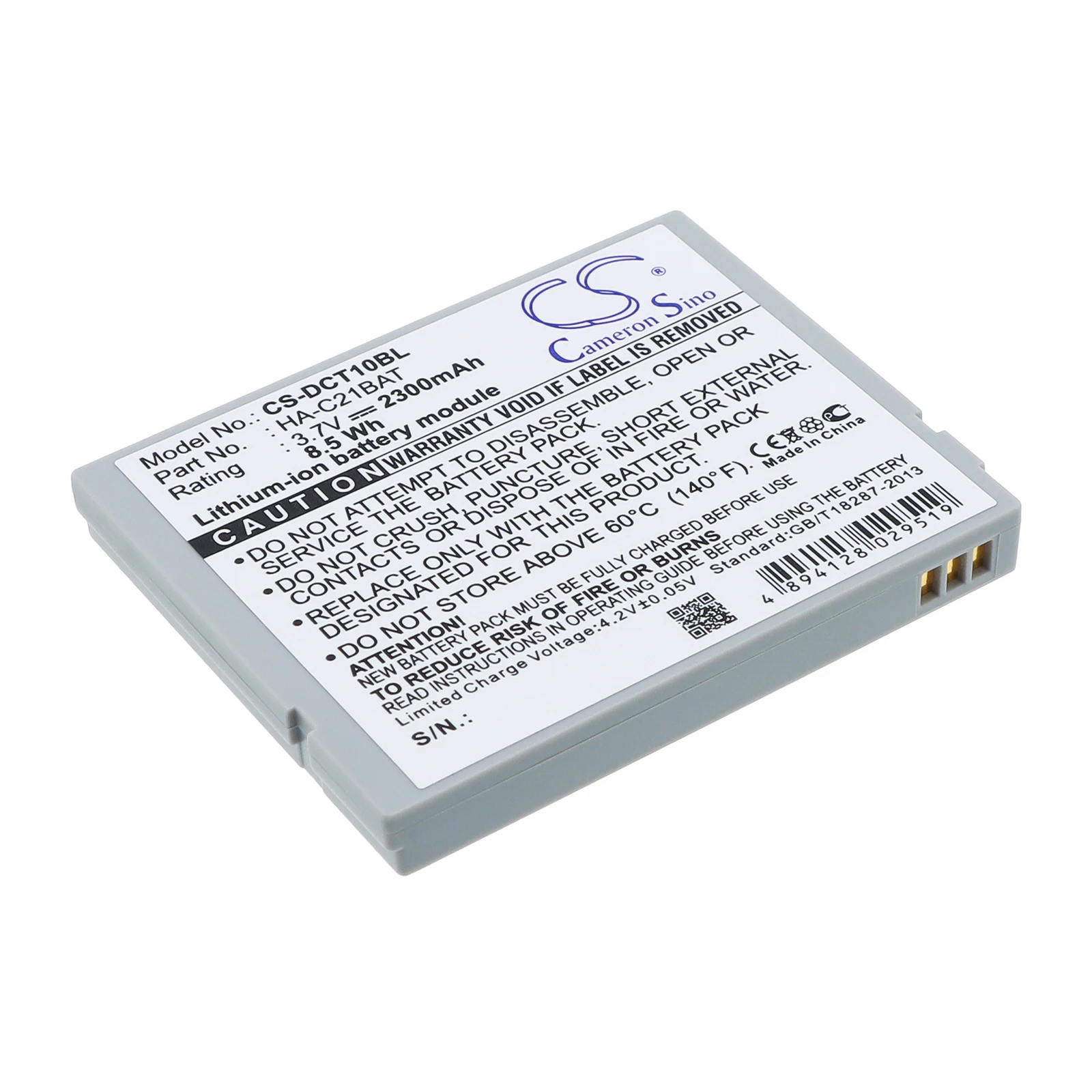 Replacement Battery for Casio IT10 PN:HA-C21BAT 2300mAh / 8.51Wh