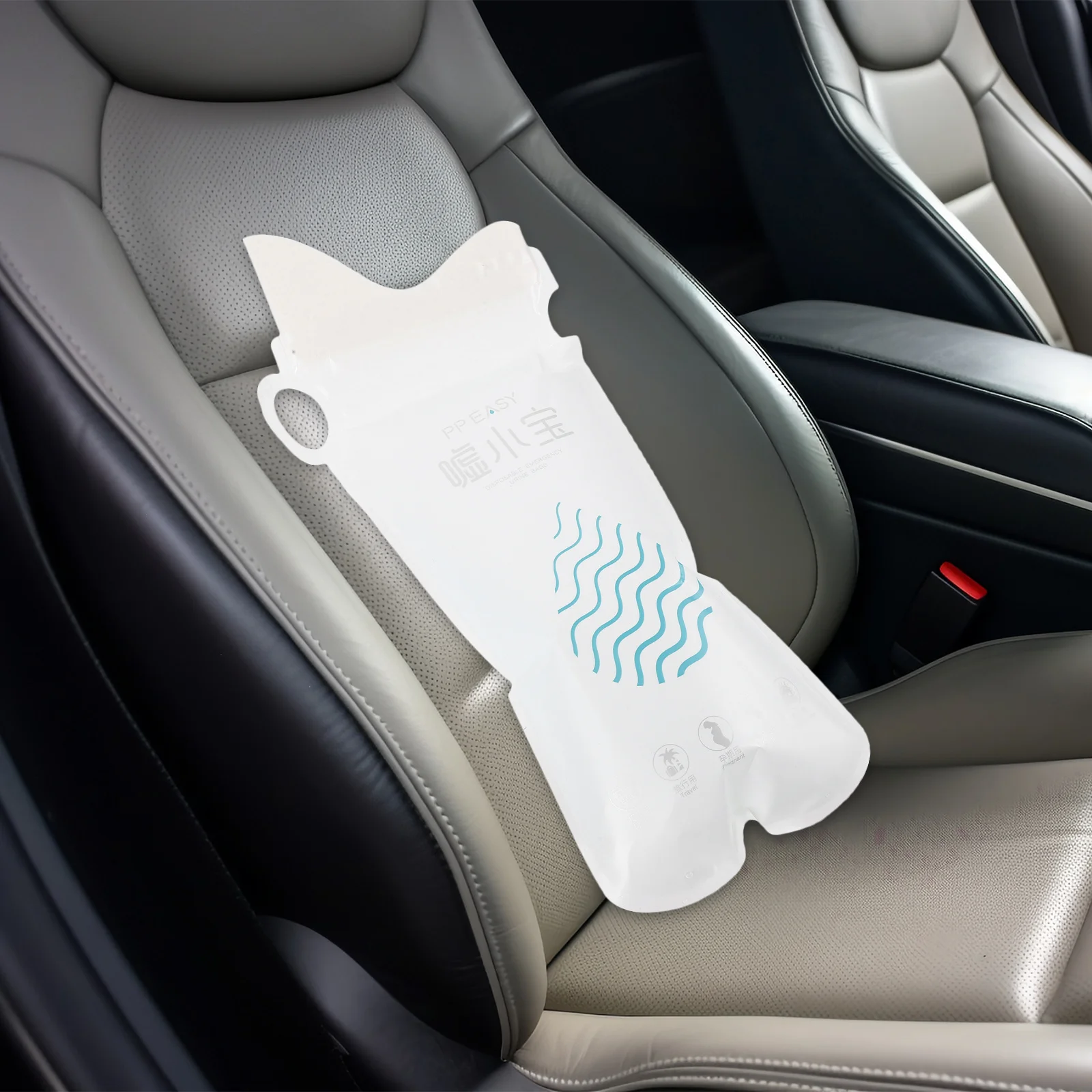 

4Pcs Large Capacity Stool Bags Easy Fixation Convenient Operation for Emergency Situations Disposable Urine Bags