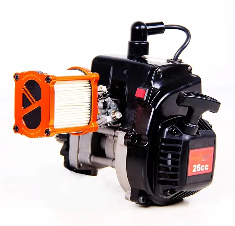 التصنيع باستخدام الحاسب الآلي بدقة جميع مرشحات قوس فلتر الهواء المعدني مع فلتر الهواء الورقي لـ ROFUN KM HPI BAJA 5B 5T 5SC