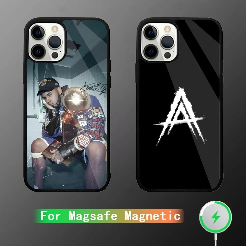 

Anuel AA Rappers Phone Case For iPhone 16,15,14,13,12,11,Plus,Pro,Max Mini Magsafe Magnetic Wireless Charging
