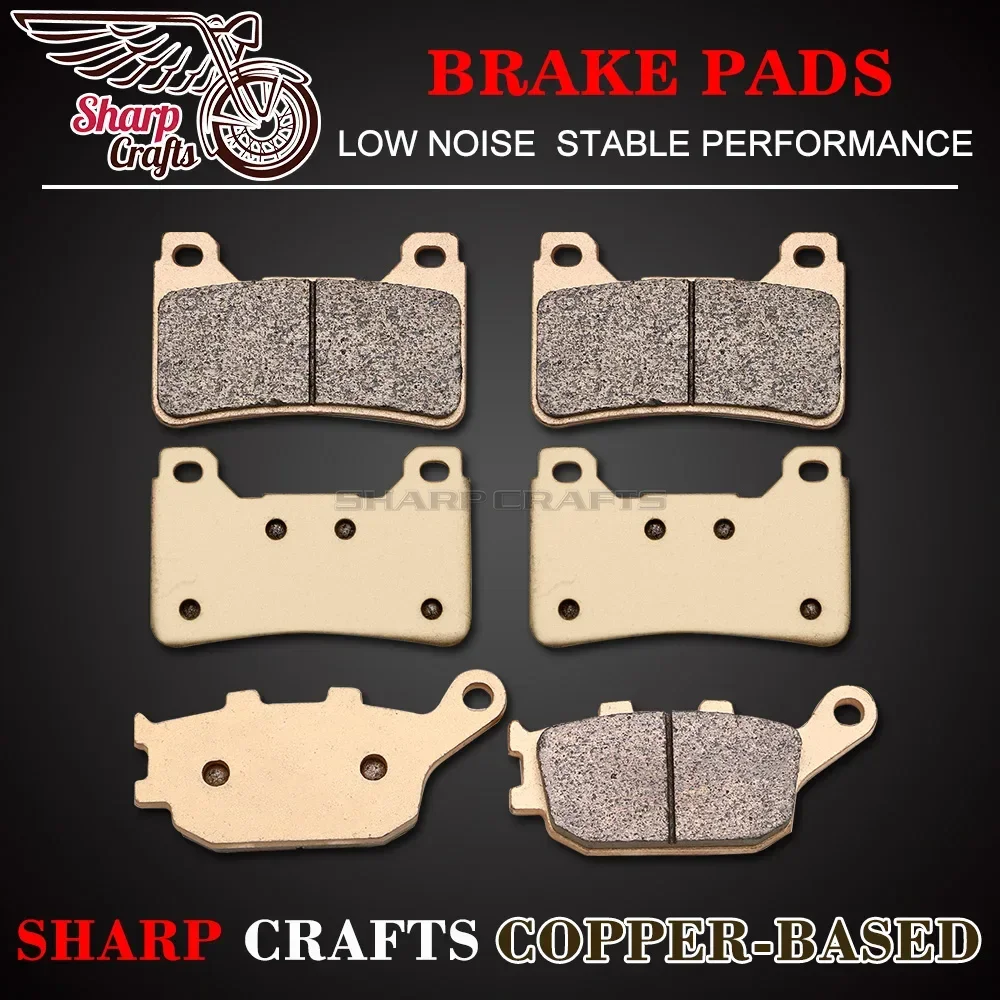 CBR1000RR Motorcycle Front Rear Brake Pads For Honda F5 CBR600RR CBR 600 RR CBR600 2005 2006 CBR1000 RR 04  05 CB 1100 RS 2017