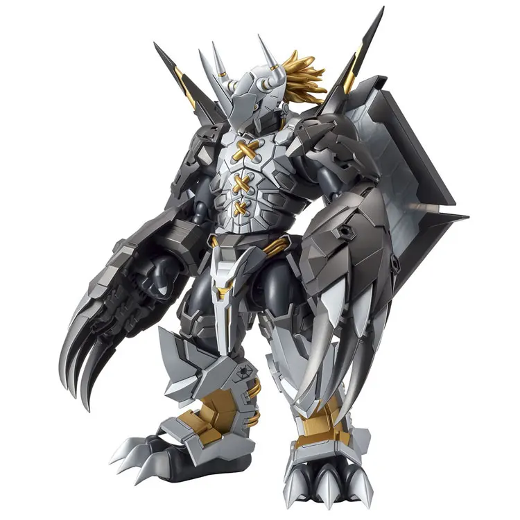 Genuine Bandai Anime Digimon Adventure War Greymon Metal Garurumon Action Figure Rise Frs Assemble Figurine Collection Model Toy