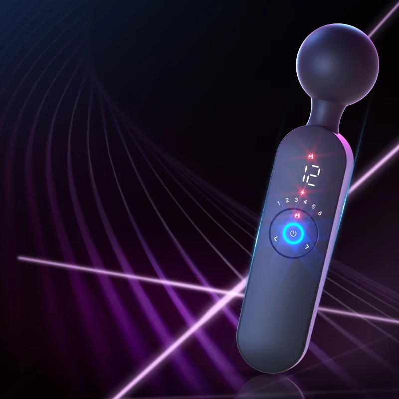 18 Clitoris Vibrator G Spot Smart Heating Magic Wand Masturbator 12 Modes 6 Speeds Female Private Orgasm Adult Sex Toy for Women