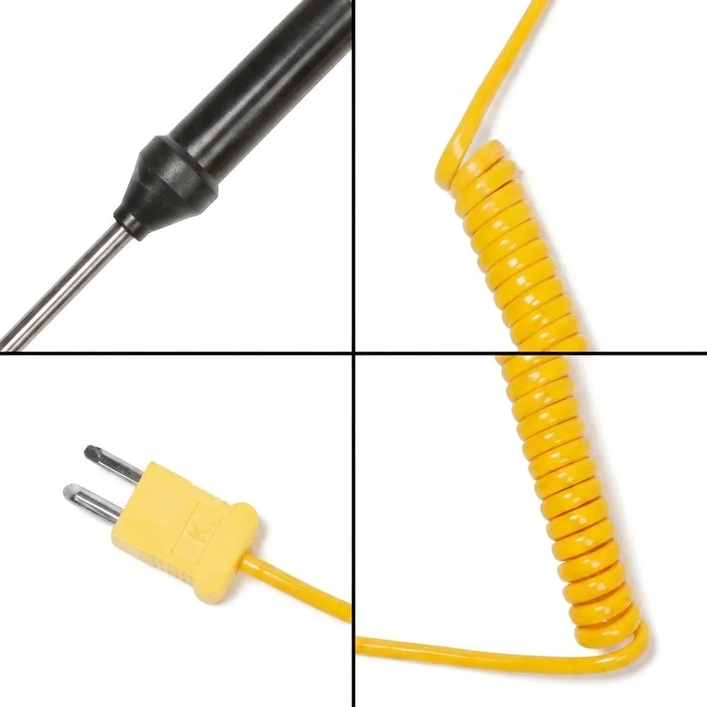 Liquid Probe Thermocouple 1 Second 200MM 500MM Within 400 C Standard Needle Length TP-10 Temperature Measurement