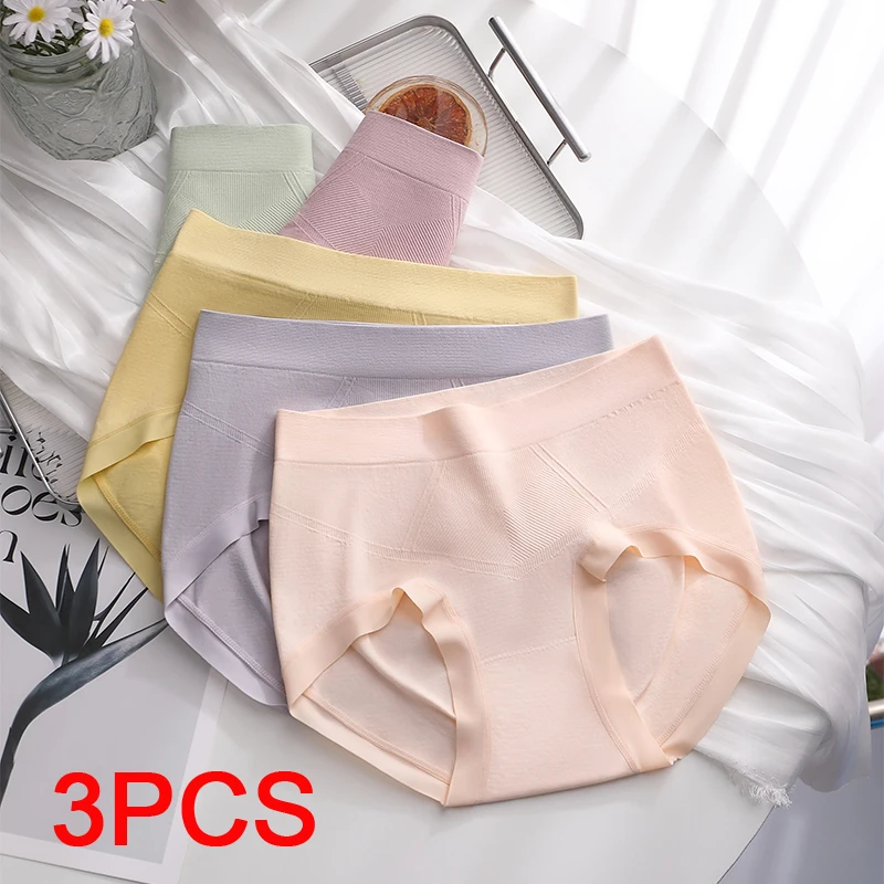 

Трусы, женские модные женские трусики, комплект, дышащее нижнее белье с высокой талией, женское нижнее белье, сексуальные трусы, треугольные бесшовные