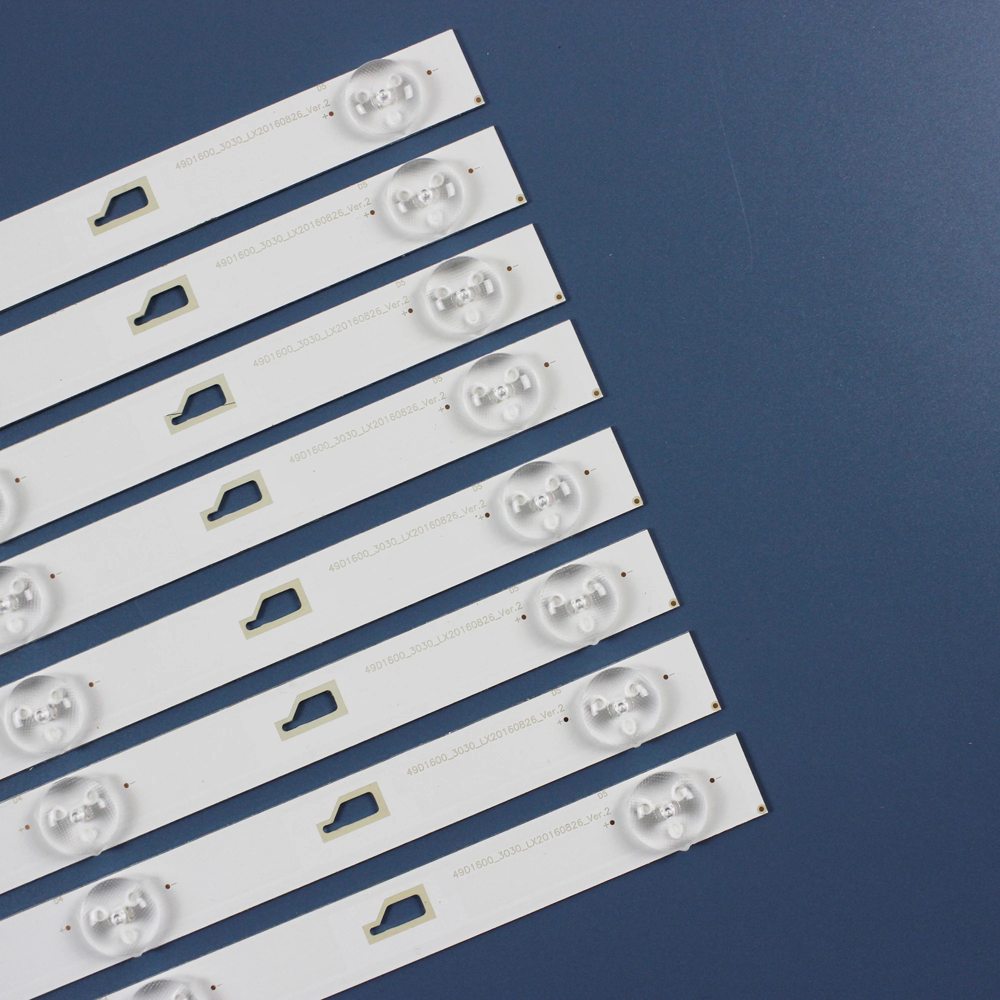 LED Strip สําหรับ 49D1600 0DM ODM 49_D1600 8X5 LX20160826 CRH-AT493030080569QREV1.0 สําหรับ Pioneer Ple-49s07fhd Ple-49s07 49FB3103