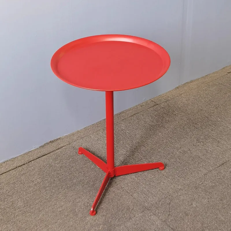 Dopamine Iron Side Table Creative Sofa End Table for Small Spaces Minimalist Living Room Coffee