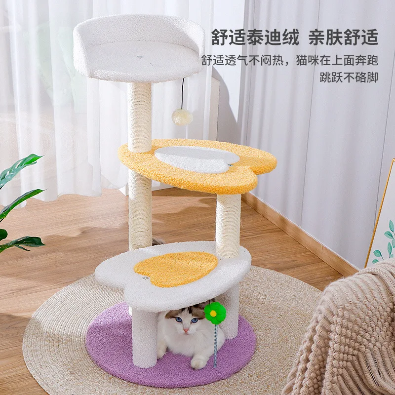 

Sisal Cat Climbing Frame, Cat Scratching Board, Does Not Occupy, A Lot of Space, Jumping Platform Toy, Pet Supplies