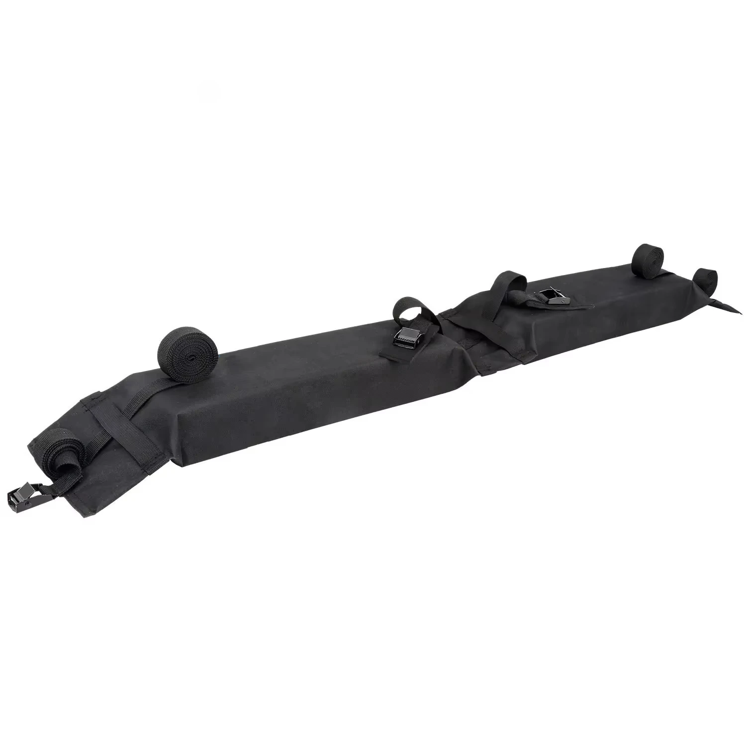Portaequipajes Universal acolchado suave para techo de coche, barras cruzadas, protección para ahorro de espacio, portaequipajes superior, rieles de carga de 75kg