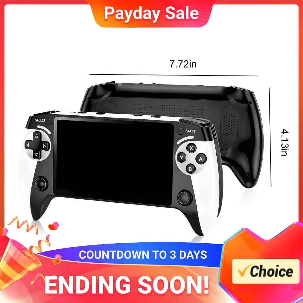 

Ретро-игровая консоль с 5,5-дюймовым экраном, портативная игровая приставка с более чем 20000 играми, игровой плеер для детей и взрослых
