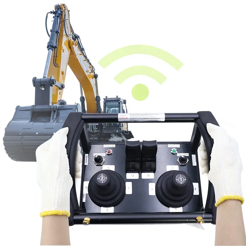 New Arrival Concrete Pump Truck Radio Proportional Crane Hydraulic 6 Joysticks Industrial Wireless Remote Control