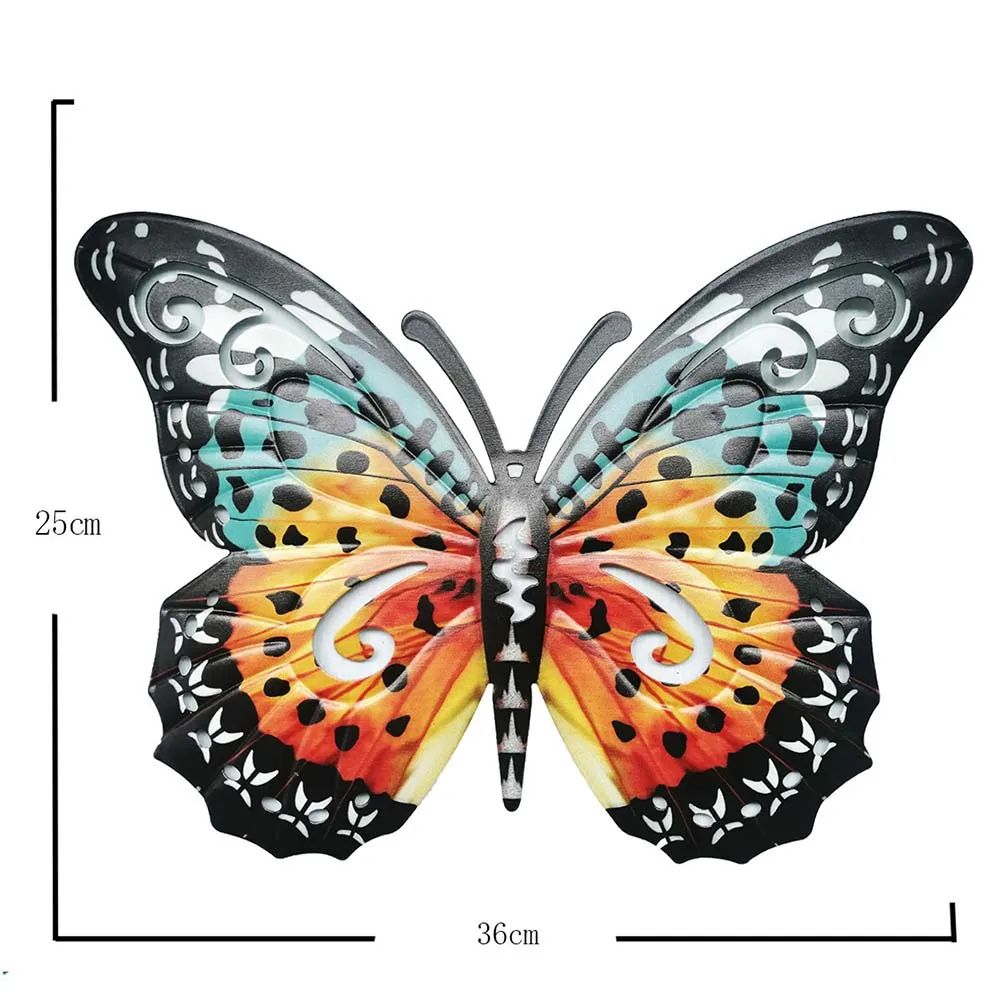 Decorative Items Wall Decor Garden Home Indoor Artificial Butterfly Strong Sturdy Wall Art Practical Brand New