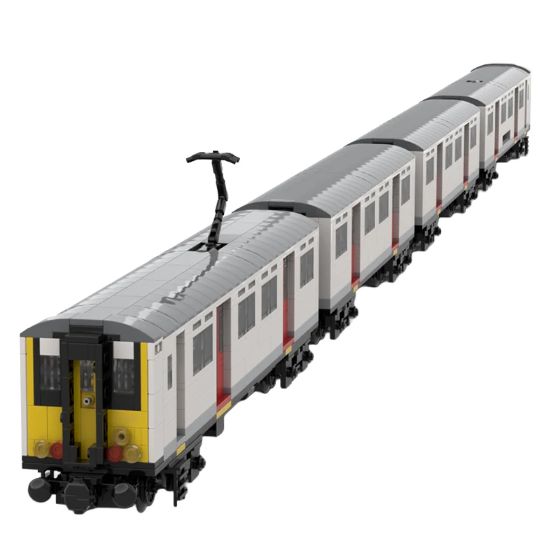 1803 Piezas Coche Clase 317 de 8 Pulgadas de Ancho con Funciones de Potencia MOC, Bloques de Construcción Modulares Personalizables, Juguete Educativo Popular DIY, Regalos para Fiestas