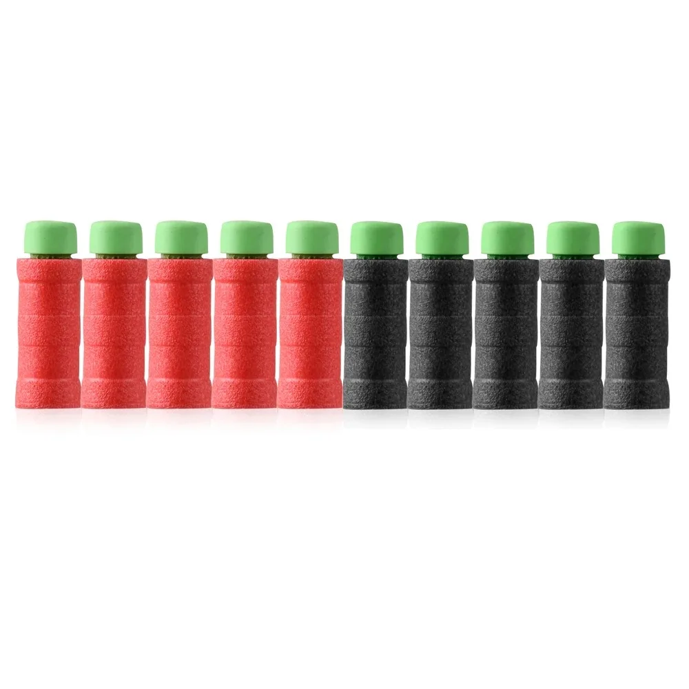 200PCS Worker 3-Ring Bamboo-Shaped Darts For Emitter Green Head Soft Bullet Toy Gun Accessories Foam Darts Bullets Kids