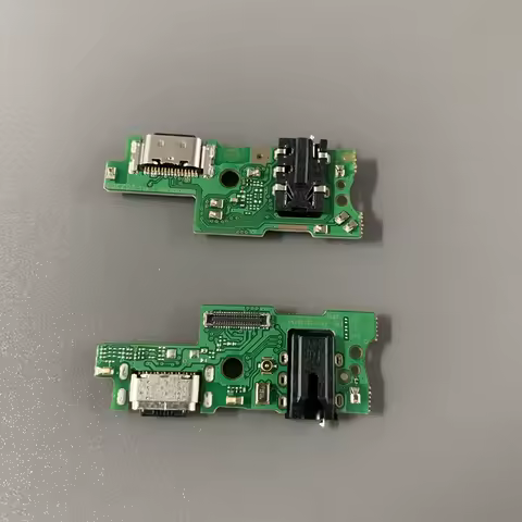 Main Flex For Tecno Camon 18P CH7 CH7n USB Dock Charger Port Plug Headphone Audio Jack Microphone Charging Board