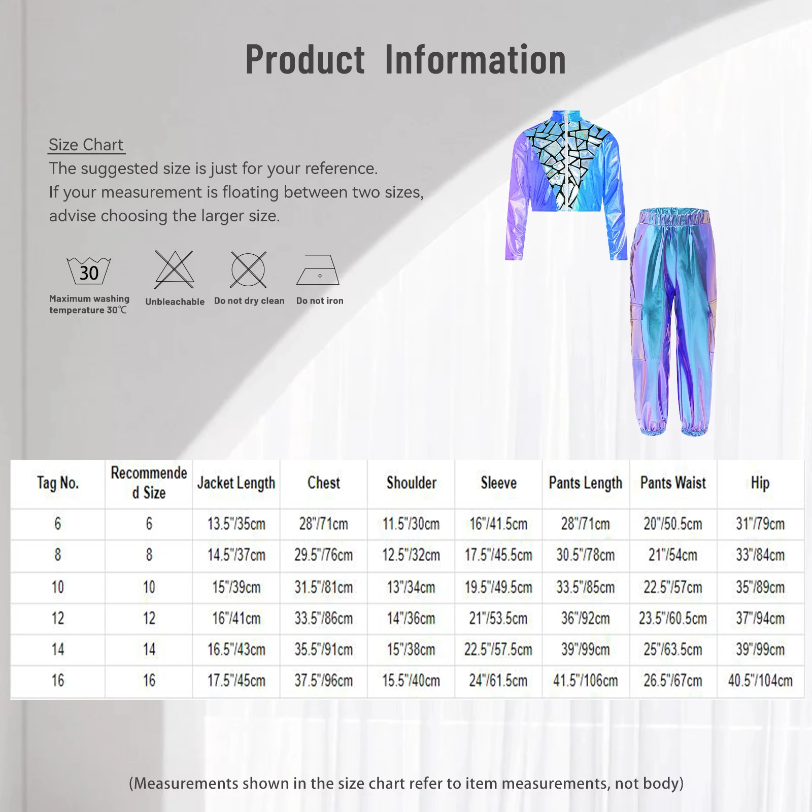 Tenue de danse Jazz Hip-Hop pour enfants garçons et filles, paillettes scintillantes, col montant métallique, manches longues, fermeture éclair, veste courte + pantalon Cargo