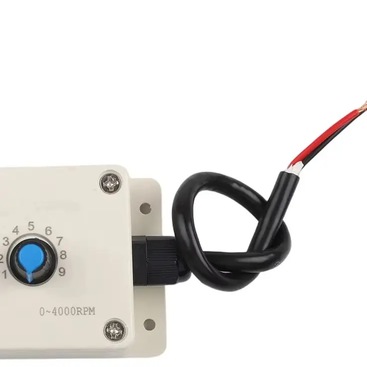 Brushless DC Motor Controller 12V 24V 0-4000RPM 9 Level Regulator For Vibration Motor Industrial Automation Drive