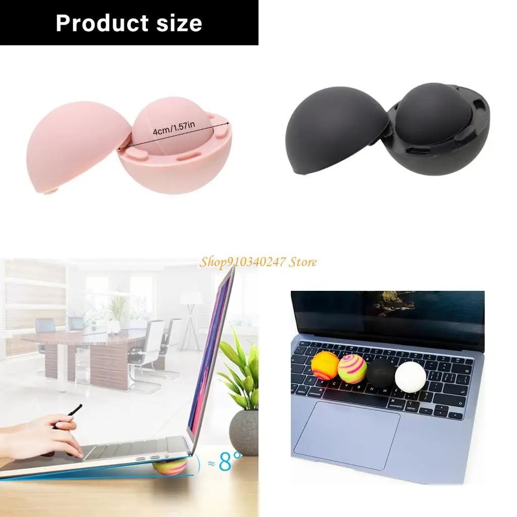 

Q22A Силиконовая подставка для компьютера, нескользящая, способствует циркуляции воздуха, снижает перегрев