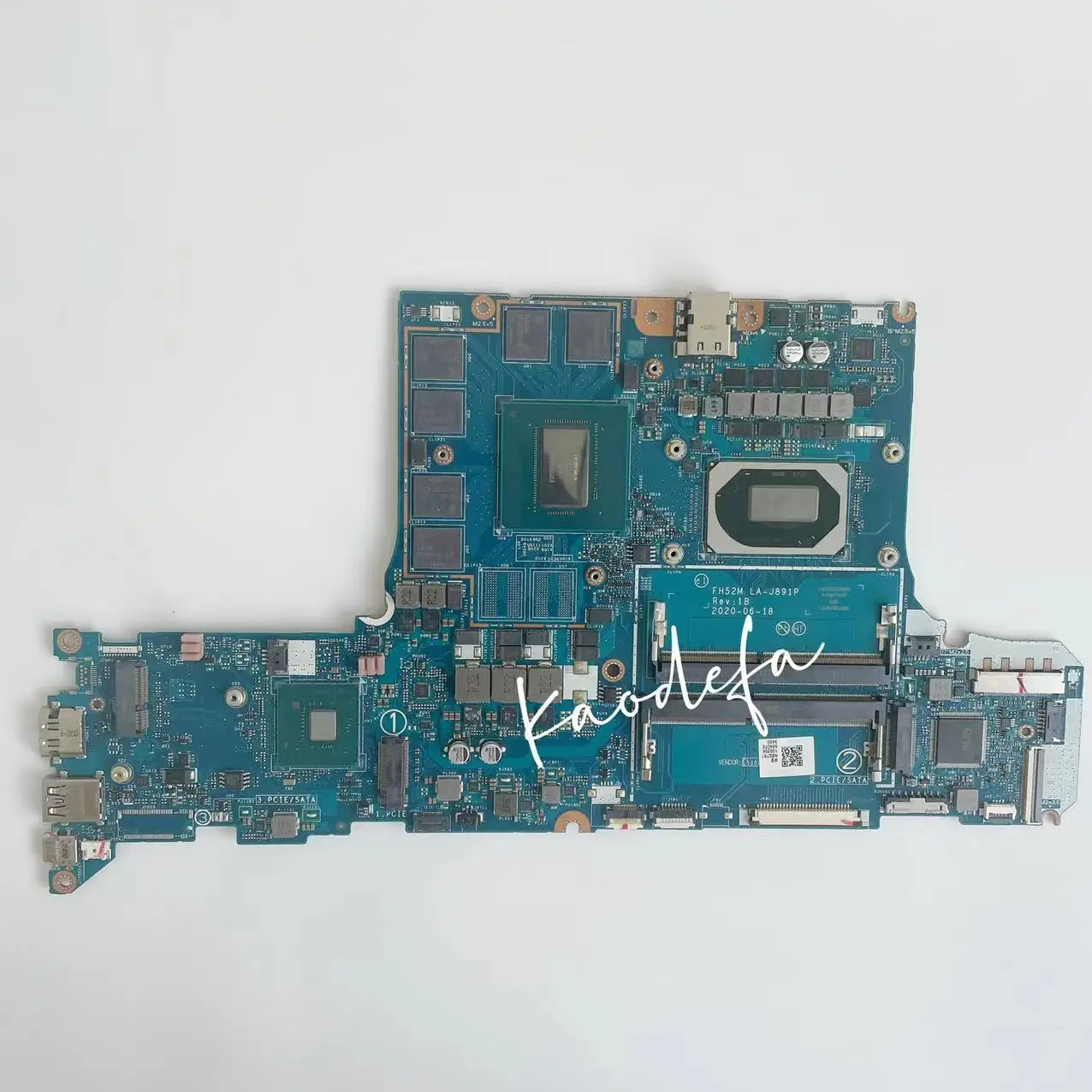 Imagem -03 - Placa-mãe Portátil para Acer Nitro Pt31552 An515-52 i5 i7 10 ° Cpu Gpu:n18e-g0-a1 Gtx1660ti 6gb Fh52m La-j891p