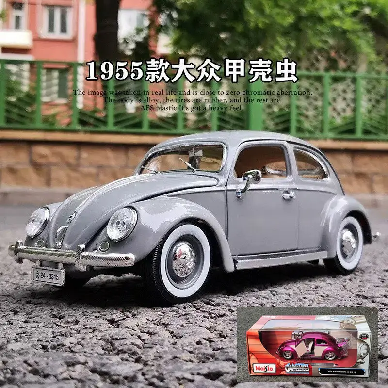 Maisto 1:18 フォルクスワーゲンビートル合金車モデルダイキャスト金属