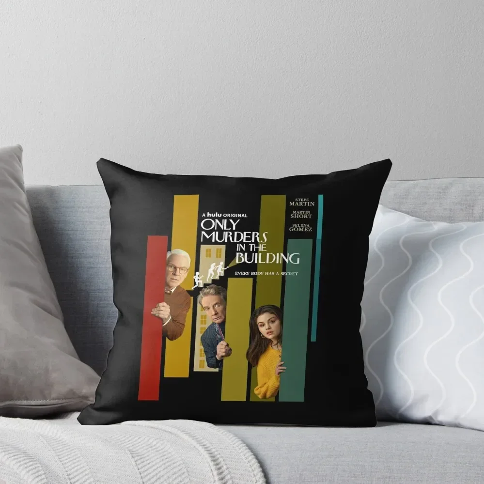 Only Murders In The Building Throw Pillow Sofa Cushions Cover Elastic Cover For Sofa pillow