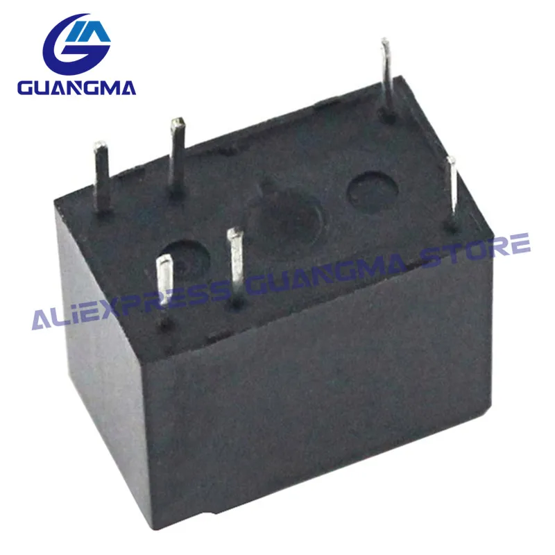 Imagem -05 - Huike Relé Hk23f Hk23f-dc5v-shg Hk23f-dc12v-shg Hk23f-dc24v-shg Power Relay Volt Dc5v 12v 24v 2a 6pin 0.2w 100 Pcs 100 Novidades