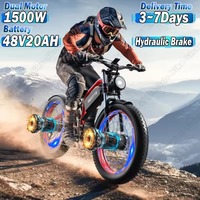 DUOTTS N26 E-bike 1500W  48V20AH Lithium Battery Electric Bicycle 26*4.0 Inch Fat Tire Electric Bike