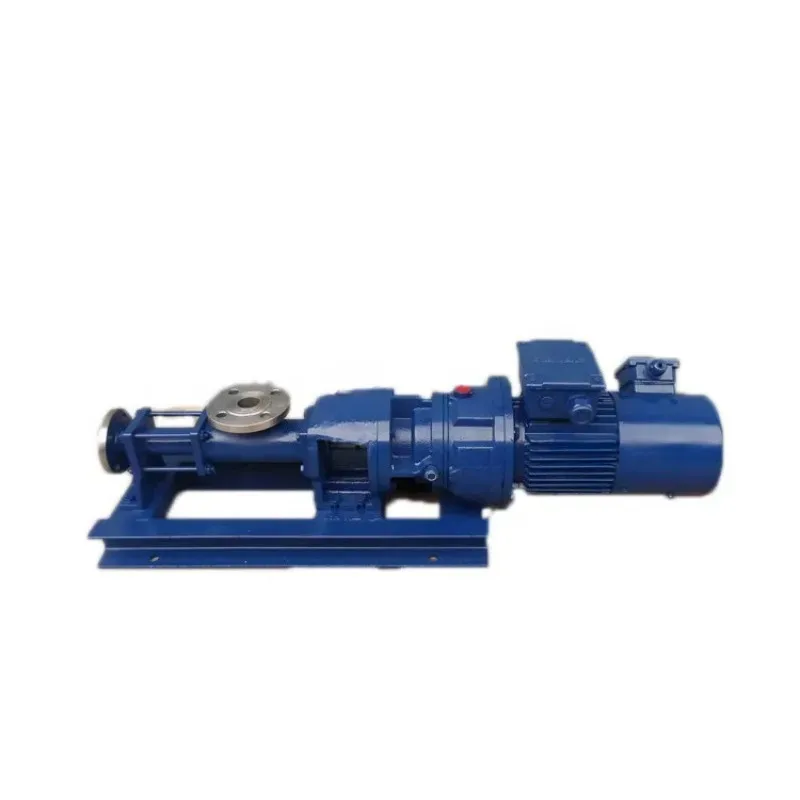 

Miniature single slurry pump sludge eccentric spiral single screw pump