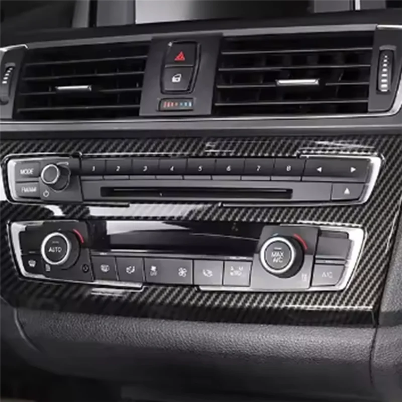 Marco Panel  CD para consola  coche, botones ajuste  CA, molduras marcos para BMW 1 2 Series F20 F21 F22 F23